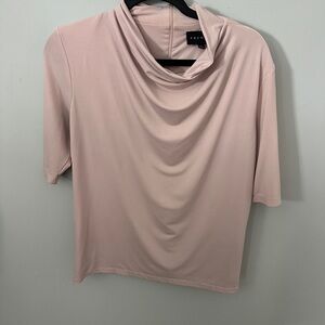Premise Blush Pink Cowl Neck Top